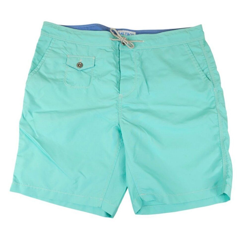 Saltbox Board Shorts Mens Size XL Blue Swimming Trunks USA